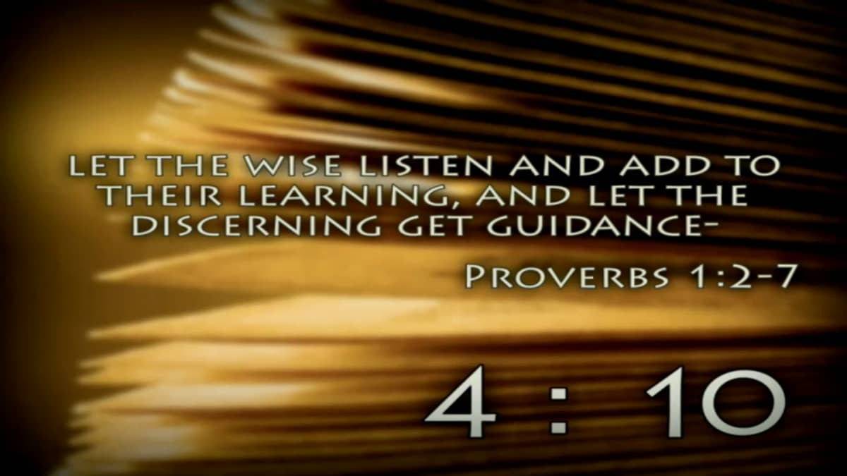 Proverbs' Five Fools